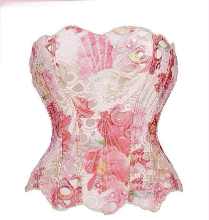 Bustier à dentelle