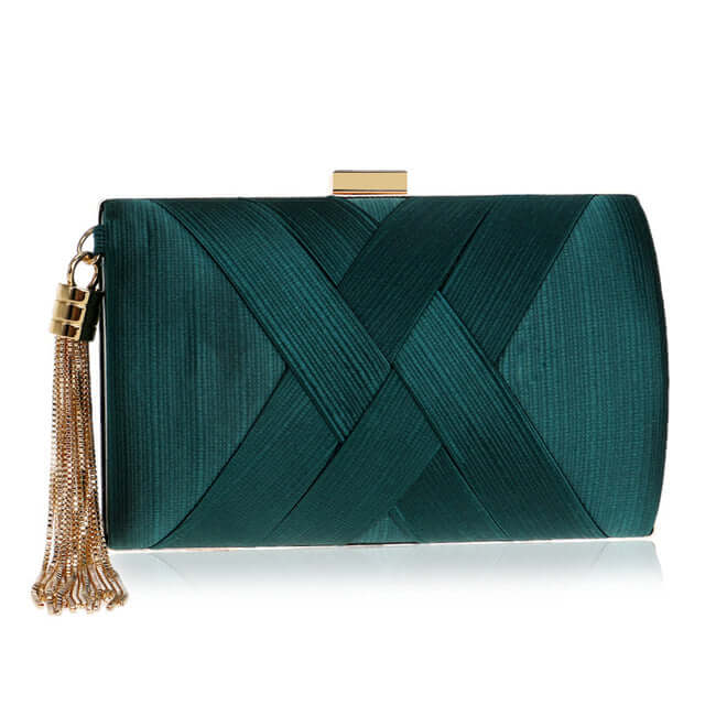 pochette-de-soiree-femme-vert-emeraude-et-doree